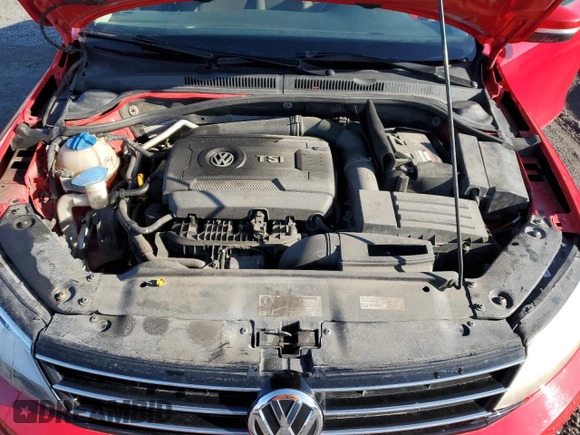2015 Volkswagen Jetta Sedan 1.8T SE w/Connectivity with VIN 3VWD07AJ9FM421171, listed as a Copart auction lot 51833935 with 248,711 mi miles and Salvage Title. Bid and sale history available at carsss.com. Image 11.