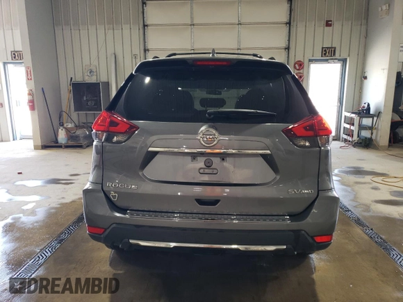 2017 Nissan Rogue SL with VIN 5N1AT2MV1HC802897, listed as a Copart auction lot 54335765 with 62,358 mi miles and Salvage Title. Bid and sale history available at carsss.com. Image 6.