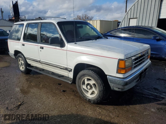 1992 Ford Explorer Eddie Bauer with VIN 1FMDU34X6NUC14663, listed as a Copart auction lot 81240504 with 98,907 mi miles and Salvage title. Bid and sale history available at DreamBid. Image 4.