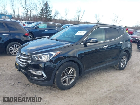 2018 Hyundai Santa Fe Sport 2.4L with VIN 5NMZU3LB4JH102400, listed as a IAAI auction lot 41884366 with 64,007 mi miles. Bid and sale history available at carsss.com. Image 17.