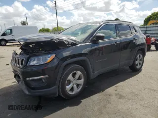 2020 Jeep Compass Latitude with VIN 3C4NJCBB8LT162470, listed as a Copart auction lot 54551385 with 53,085 mi miles and Non repairable. Bid and sale history available at DreamBid. Image 1.