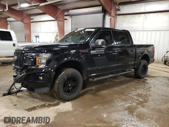 2018 Ford F-150 XL with VIN 1FTEW1E57JFB15742, listed as a Copart auction lot 52550645 with 74,743 mi miles and Clean Title. Bid and sale history available at carsss.com. Image 1.