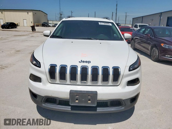 2017 Jeep Cherokee Latitude with VIN 1C4PJLCB5HW540477, listed as a Copart auction lot 51736995 with 124,387 mi miles and Salvage Title. Bid and sale history available at DreamBid. Image 5.