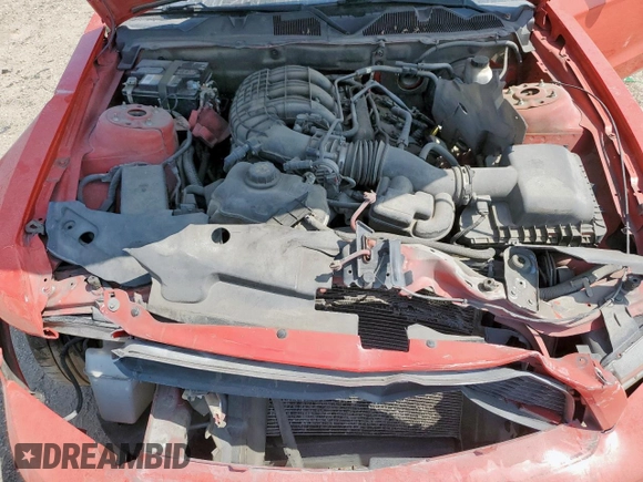 2011 Ford Mustang V6 with VIN 1ZVBP8AM2B5109535, listed as a Copart auction lot 58393135 with 200,130 mi miles and Salvage title. Bid and sale history available at DreamBid. Image 11.