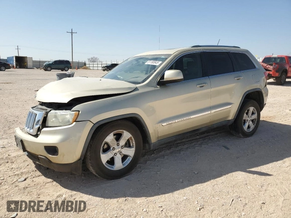2012 Jeep Grand Cherokee Laredo with VIN 1C4RJEAG7CC125383, listed as a Copart auction lot 51180845 with 0 mi miles and Salvage Title. Bid and sale history available at carsss.com. Image 1.
