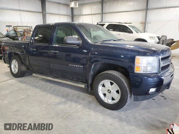 2011 Chevrolet Silverado 1500 LT with VIN 3GCPKSE33BG272919, listed as a Copart auction lot 51227155 with 140,936 mi miles and Salvage Title. Bid and sale history available at DreamBid. Image 4.