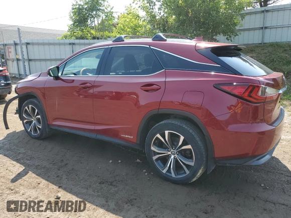 2019 Lexus RX 450h with VIN 2T2BGMCA9KC034099, listed as a Copart auction lot 59495885 with 129,030 mi miles and Clean title. Bid and sale history available at DreamBid. Image 2.