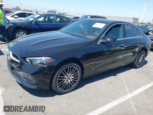 2025 Mercedes-Benz C 300 with VIN W1KAF4GB5SR281640, listed as a IAAI auction lot 42668491 with 1,869 mi miles and . Bid and sale history available at DreamBid. Image 17.