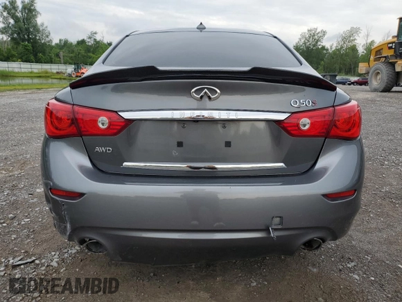 2015 Infiniti Q50 Premium z VIN JN1BV7AR3FM392685, wystawiony jako Copart lot #63233075 z przebiegiem 71 164 mil mil oraz Szkoda całkowita • Salvage title. Historia ofert i sprzedaży dostępna na DreamBid. Obrazek 6.