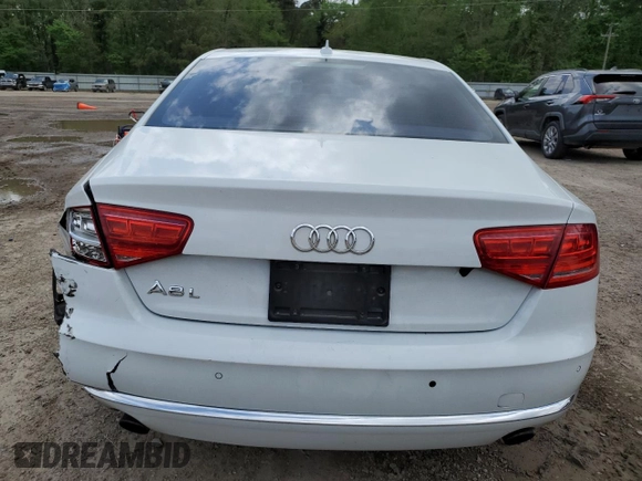 2014 Audi A8 3.0T z VIN WAURGAFD6EN004841, wystawiony jako Copart lot #51474005 z przebiegiem 214 588 mil mil oraz Szkoda całkowita • Salvage title. Historia ofert i sprzedaży dostępna na DreamBid. Obrazek 6.