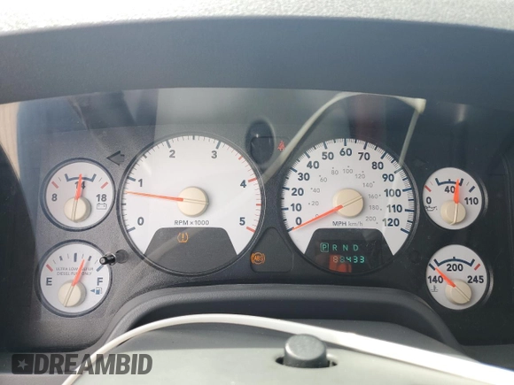 2008 Dodge Ram 2500 SLT with VIN 3D7KR28A38G137583, listed as a Copart auction lot 54148865 with 88,433 mi miles and Salvage Title. Bid and sale history available at carsss.com. Image 9.