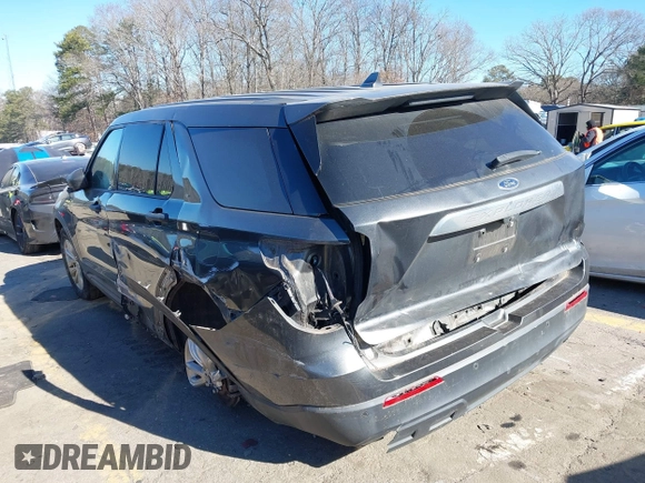 2020 Ford Explorer with VIN 1FMSK8BH9LGB12534, listed as a IAAI auction lot 41282799 with 114,909 mi miles. Bid and sale history available at carsss.com. Image 3.