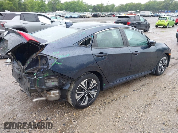 2017 Honda Civic EX-L with VIN 19XFC1F76HE008408, listed as a IAAI auction lot 42365568 with 59,948 mi miles and . Bid and sale history available at DreamBid. Image 4.