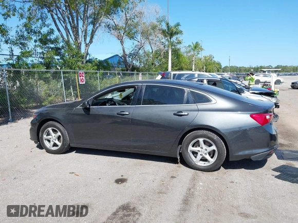 2017 Chevrolet Malibu LS with VIN 1G1ZB5ST0HF207706, listed as a IAAI auction lot 42070386 with 201,705 mi miles and . Bid and sale history available at DreamBid. Image 14.