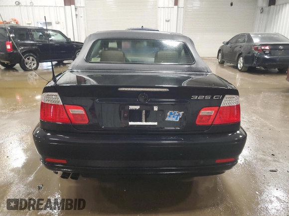 2006 BMW 3 Series 325Ci with VIN WBABW33416PX86590, listed as a Copart auction lot 41859105 with 111,978 mi miles and Non Repairable. Bid and sale history available at carsss.com. Image 6.