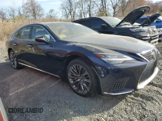 2021 Lexus LS with VIN JTHD51FFXM5014872, listed as a Copart auction lot 79440674 with 20,701 mi miles and Non Repairable. Bid and sale history available at carsss.com. Image 4.