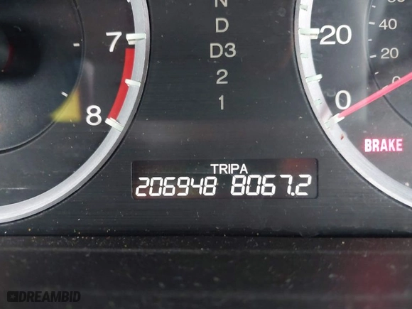 2008 Honda Accord Cpe LX-S with VIN 1HGCS12328A022304, listed as a IAAI auction lot 41541266 with 206,948 mi miles. Bid and sale history available at carsss.com. Image 15.