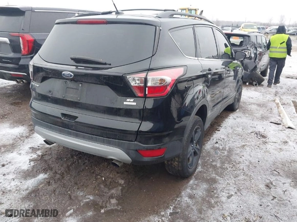 2017 Ford Escape SE with VIN 1FMCU0GD8HUE27467, listed as a IAAI auction lot 41185108 with 170,095 mi miles. Bid and sale history available at carsss.com. Image 4.
