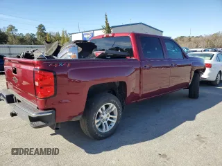 2018 Chevrolet Silverado 1500 LT with VIN 3GCUKREC6JG172081, listed as a Copart auction lot 89053175 with 80,280 mi miles and Salvage Title. Bid and sale history available at carsss.com. Image 3.