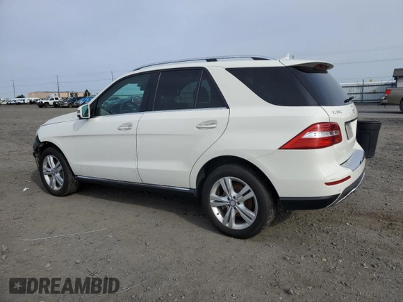 2013 Mercedes-Benz M 350 with VIN 4JGDA2EB2DA221051, listed as a Copart auction lot 52805955 with 136,797 mi miles and Salvage title. Bid and sale history available at DreamBid. Image 2.