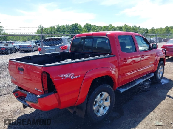 2007 Toyota Tacoma with VIN 5TELU42N87Z409472, listed as a IAAI auction lot 42296644 with 302,162 mi miles and . Bid and sale history available at DreamBid. Image 4.