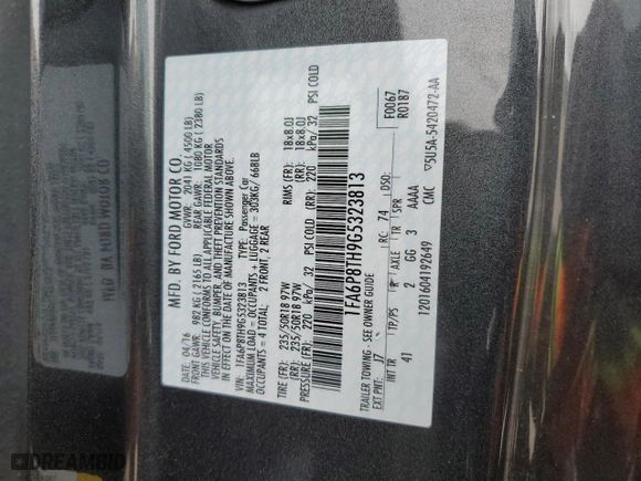 2016 Ford Mustang EcoBoost with VIN 1FA6P8TH9G5323813, listed as a Copart auction lot 48878865 with 26,359 mi miles and Salvage Title. Bid and sale history available at carsss.com. Image 14.