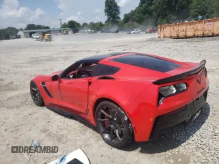 2016 Chevrolet Corvette Z06 3LZ with VIN 1G1YT2D6XG5603337, listed as a Copart auction lot 64940244 with 0 mi miles and Salvage Title. Bid and sale history available at carsss.com. Image 2.