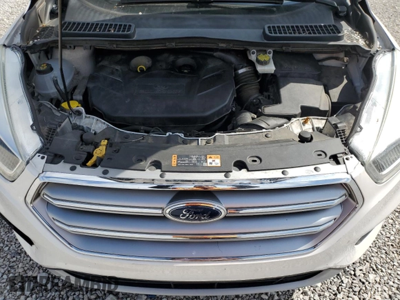 2017 Ford Escape Titanium with VIN 1FMCU0J92HUD75757, listed as a Copart auction lot 51003895 with 119,143 mi miles and Salvage Title. Bid and sale history available at DreamBid. Image 13.