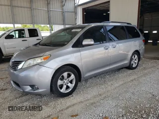 2015 Toyota Sienna LE AAS with VIN 5TDKK3DC5FS663627, listed as a Copart auction lot 59930455 with 125,858 mi miles and Salvage title. Bid and sale history available at DreamBid. Image 1.