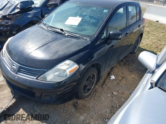 2009 Nissan Versa 1.8 SL with VIN 3N1BC13E19L497981, listed as a IAAI auction lot 41716561 with 176,722 mi miles. Bid and sale history available at carsss.com. Image 2.