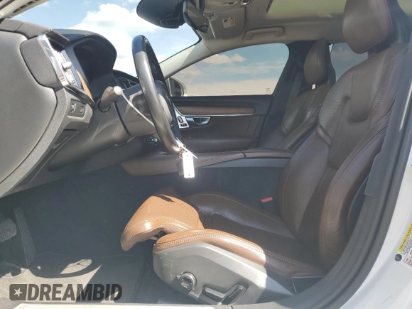 2018 Volvo S90 Inscription with VIN LVY992ML4JP005619, listed as a Copart auction lot 53337845 with 93,774 mi miles and Salvage Title. Bid and sale history available at carsss.com. Image 7.