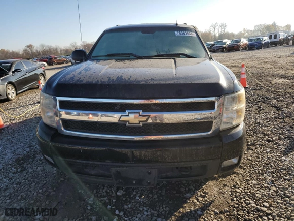2008 Chevrolet Silverado 1500 LT w/1LT with VIN 2GCEK13M081119462, listed as a Copart auction lot 48002535 with 0 mi miles and Salvage Title. Bid and sale history available at carsss.com. Image 5.