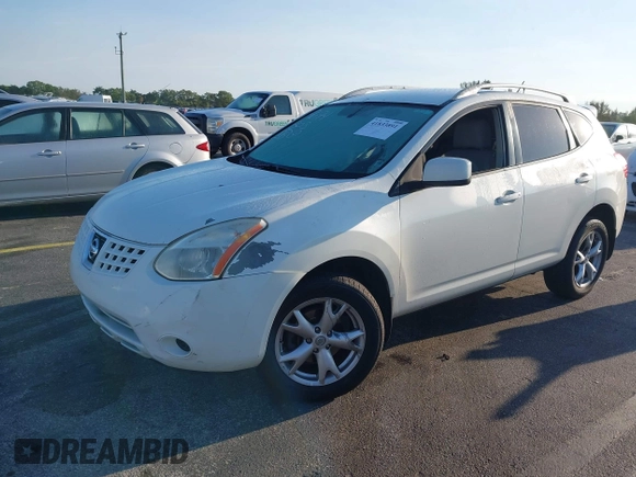 2009 Nissan Rogue SL with VIN JN8AS58T79W329674, listed as a IAAI auction lot 41833891 with 170,396 mi miles and . Bid and sale history available at DreamBid. Image 18.