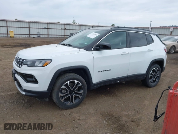 2023 Jeep Compass Limited с VIN 3C4NJDCNXPT569145, выставлен на аукционе IAAI как лот 42781504 с пробегом 39 954 миль миль и . История ставок и продаж доступна на DreamBid. Изображение 17.