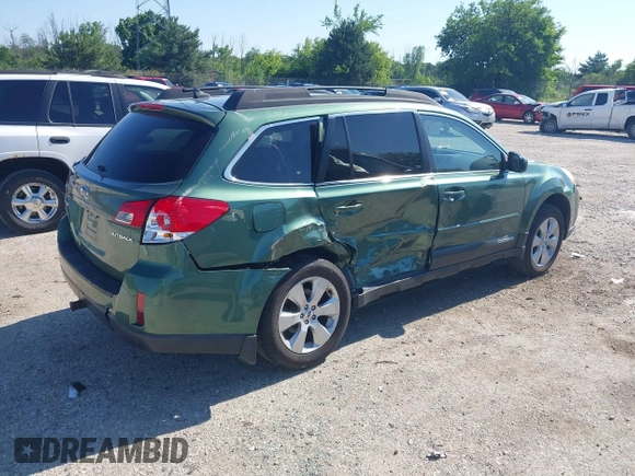 2012 Subaru Outback Limited with VIN 4S4BRCKC3C3295844, listed as a IAAI auction lot 42616958 with 203,626 mi miles and . Bid and sale history available at DreamBid. Image 4.