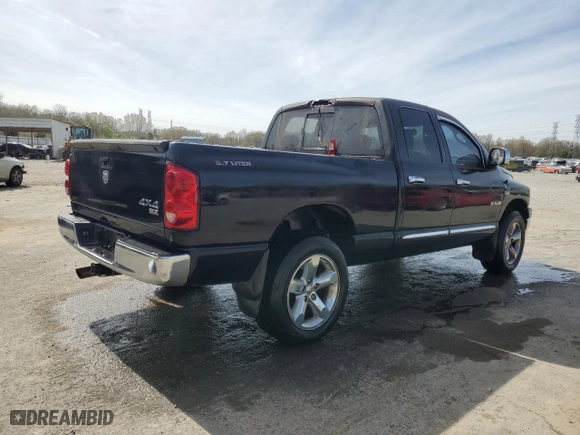 2008 Dodge Ram 1500 SLT with VIN 1D7HU18228S618557, listed as a Copart auction lot 49916115 with 181,389 mi miles and Salvage Title. Bid and sale history available at carsss.com. Image 3.
