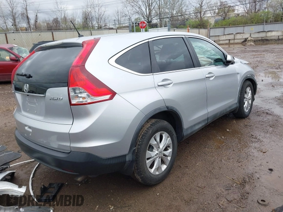 2014 Honda CR-V EX with VIN 5J6RM4H50EL065014, listed as a IAAI auction lot 41945795 with 163,677 mi miles and . Bid and sale history available at carsss.com. Image 4.