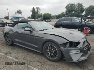 2020 Ford Mustang EcoBoost with VIN 1FATP8UH2L5184720, listed as a Copart auction lot 59169155 with 64,616 mi miles and Salvage title. Bid and sale history available at DreamBid. Image 4.