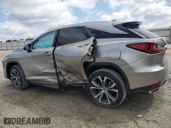 2022 Lexus RX with VIN 2T2HZMAA8NC234404, listed as a Copart auction lot 50981925 with 38,730 mi miles and Non Repairable. Bid and sale history available at carsss.com. Image 2.