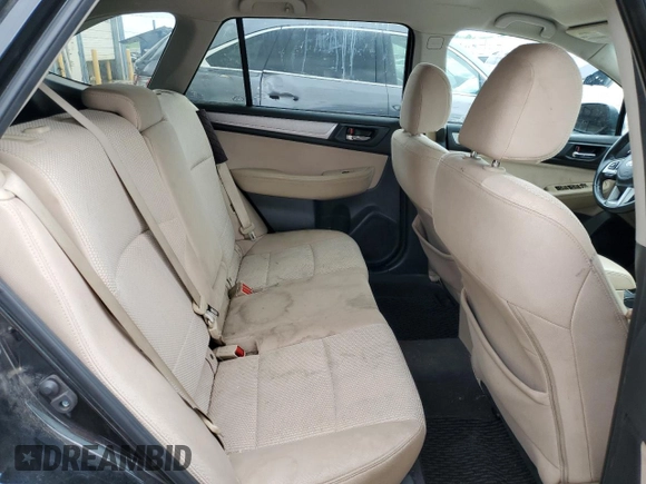 2015 Subaru Outback Premium with VIN 4S4BSBCC8F3361757, listed as a Copart auction lot 62002975 with 112,006 mi miles and Salvage title. Bid and sale history available at DreamBid. Image 11.