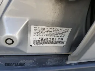1999 Honda Civic LX with VIN 1HGEJ6676XL012089, listed as a Copart auction lot 69780554 with 161,684 mi miles and Clean Title. Bid and sale history available at carsss.com. Image 12.