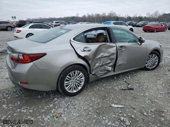 2016 Lexus ES 350 with VIN 58ABK1GG8GU002016, listed as a Copart auction lot 46601155 with 105,550 mi miles and Salvage Title. Bid and sale history available at carsss.com. Image 3.