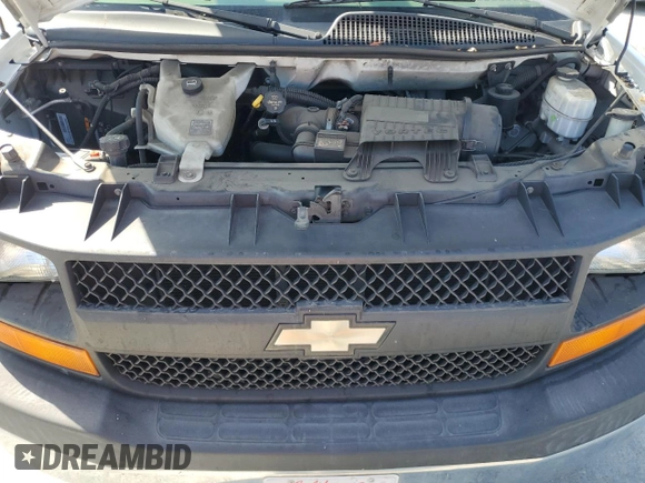 2014 Chevrolet Express Cargo Van with VIN 1GCWGFCB2E1122236, listed as a Copart auction lot 72826254 with 70,696 mi miles and Clean Title. Bid and sale history available at carsss.com. Image 12.