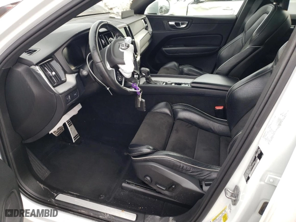 2018 Volvo XC60 R-Design with VIN YV4A22RM0J1074723, listed as a Copart auction lot 68905033 with 75,713 mi miles. Bid and sale history available at carsss.com. Image 7.