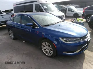 2015 Chrysler 200 Limited with VIN 1C3CCCAB9FN563232, listed as a IAAI auction lot 41543836 with 80,263 mi miles. Bid and sale history available at carsss.com. Image 1.