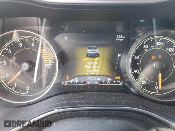2021 Jeep Cherokee Limited z VIN 1C4PJMDX1MD210938, wystawiony jako Copart lot #59591915 z przebiegiem 27 206 mil mil oraz Szkoda całkowita • Salvage title. Historia ofert i sprzedaży dostępna na DreamBid. Obrazek 9.