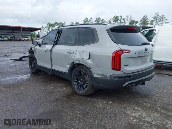 2021 Kia Telluride SX with VIN 5XYP5DHC1MG125062, listed as a IAAI auction lot 42412717 with Not provided miles and . Bid and sale history available at DreamBid. Image 3.