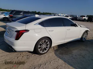 2021 Cadillac CT5 Premium Luxury с VIN 1G6DN5RK5M0145306, выставлен на аукционе Copart как лот 61856355 с пробегом 61 007 миль миль и Списание • Salvage title. История ставок и продаж доступна на DreamBid. Изображение 3.