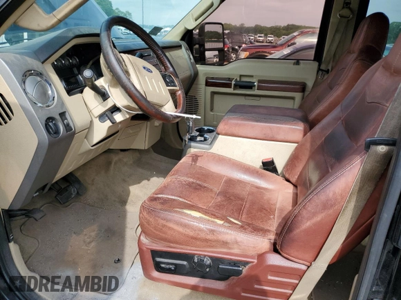 2008 Ford F-250 XL with VIN 1FTSW21548ED77782, listed as a Copart auction lot 60130415 with 206,483 mi miles and Clean title. Bid and sale history available at DreamBid. Image 7.