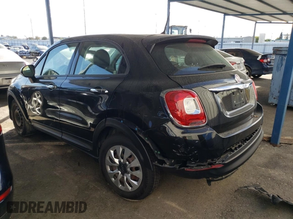 2016 FIAT 500X Pop with VIN ZFBCFXAT6GP356079, listed as a Copart auction lot 77602114 with 92,334 mi miles and Salvage title. Bid and sale history available at DreamBid. Image 2.